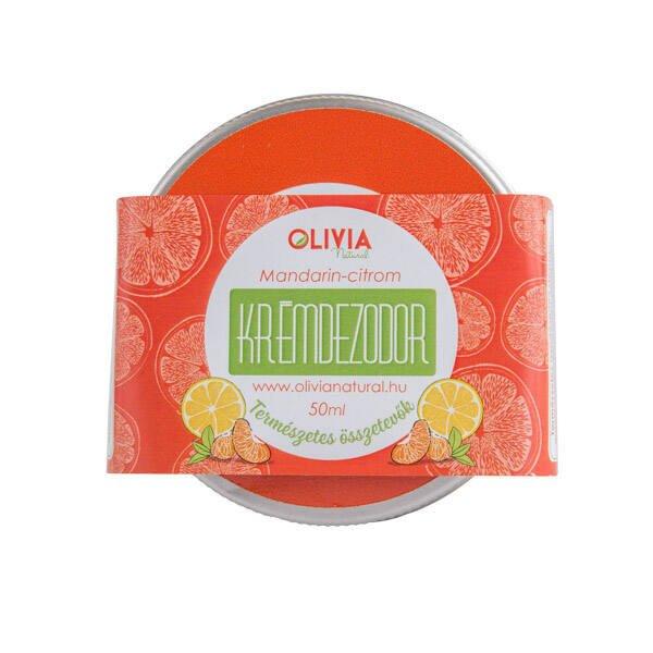 Olivia Natural mandarin-citrom krémdezodor 50 ml