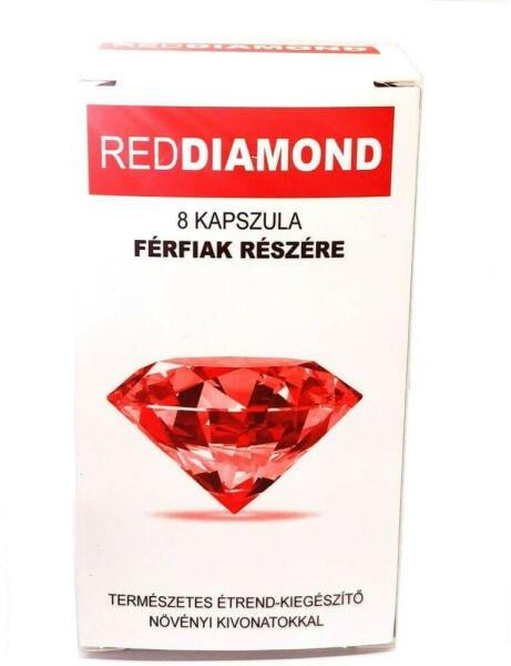 Red Diamond - természetes étrend-kiegészítő férfiaknak (8db)