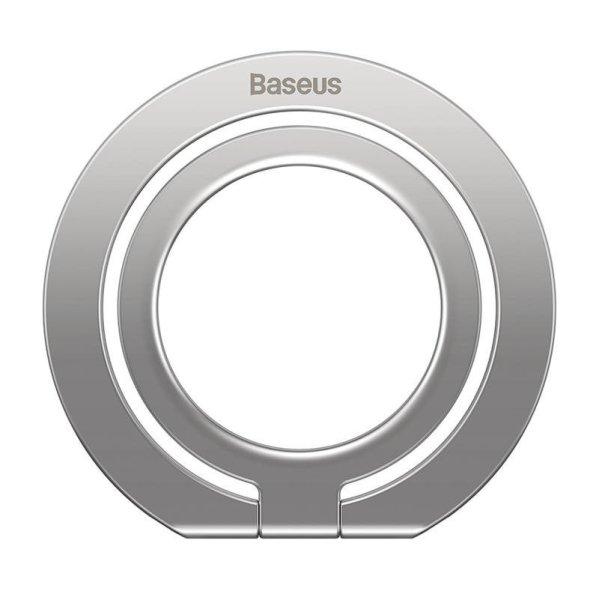 Baseus Halo Telefontartó gyűrű (ezüst)