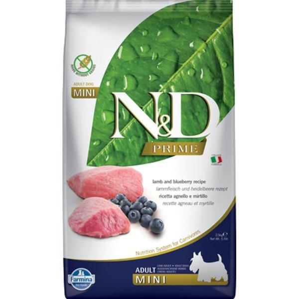 N&D Dog Prime bárány & áfonya adult mini 2,5kg