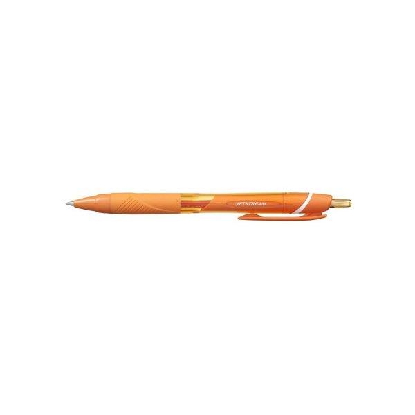 Golyóstoll, 0,35 mm, nyomógombos, UNI "SXN-150C Jetstream",
narancssárga