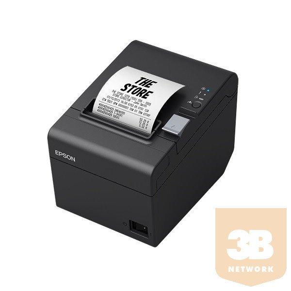 Epson Blokknyomtató - TM-T20III (011) (250mm/s, 203 DPI, 80mm, USB/RS-232,
Fekete)