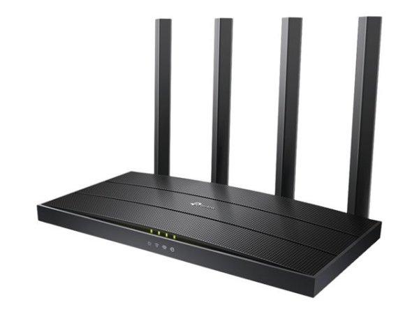 TP-LINK AX1500 Dual-Band Wi-Fi 6 Router 300Mbps at 2.4GHz + 1201Mbps at 5GHz 4x
Antennas 1GHz Dual Core CPU 1x Gigabit WAN Port