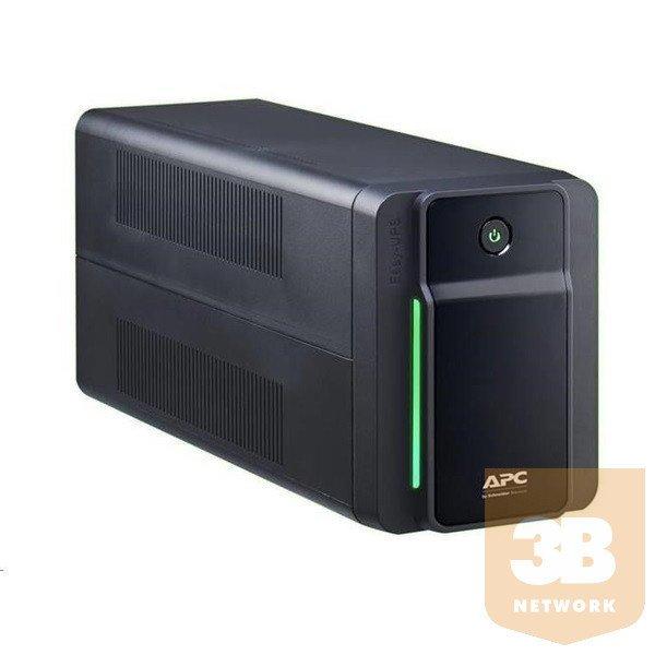 APC Back-UPS BVX700LI-GR (2 SCHUKO) 700VA (360 W) 230V, LINE-INTERACTIVE
szünetmentes , AVR, torony, USB