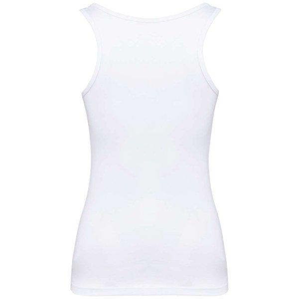 Női organikus ujjatlan póló, Kariban KA3024IC, White-S