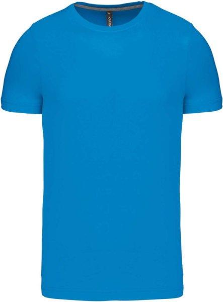 Férfi jersey rövid ujjú póló, Kariban KA356, Tropical Blue-4XL