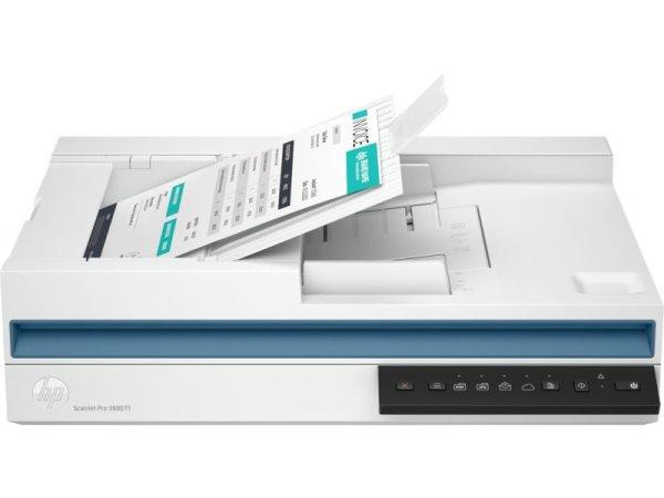 HP ScanJet Pro 3600 F1 Síkágyas/Lapadagolós Szkenner White