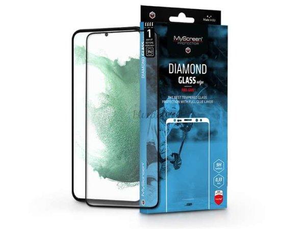 Samsung S906 Galaxy S22+ 5G/Galaxy S23+ edzett üveg képernyővédő fólia -
MyScreen Protector Diamond Glass Edge2.5D Full Glue - fekete