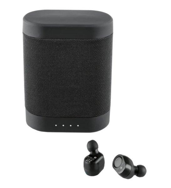 SilverCrest SIKL 40 A1 Bluetooth IN-EAR Headphones Set, vezeték nélküli 2 az
1-ben fülhallgató, Headset, hangszóró töltőállomással
