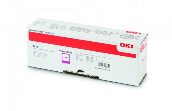 Oki C612 6K Eredeti Magenta Toner