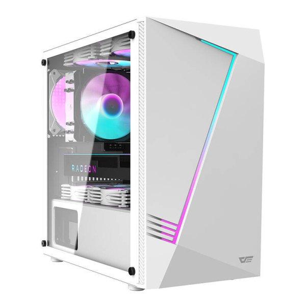 Computer case Aigo AL390 + RGB fan (white)
