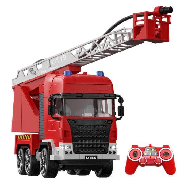 Remote control RC fire truck 1:20 Double Eagle (red) E597-003
