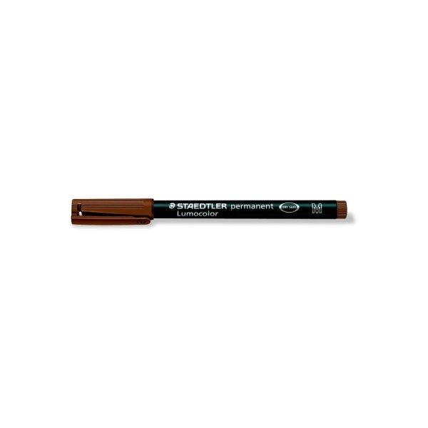 Alkoholos marker, OHP, 1 mm, STAEDTLER "Lumocolor® 317 M", barna