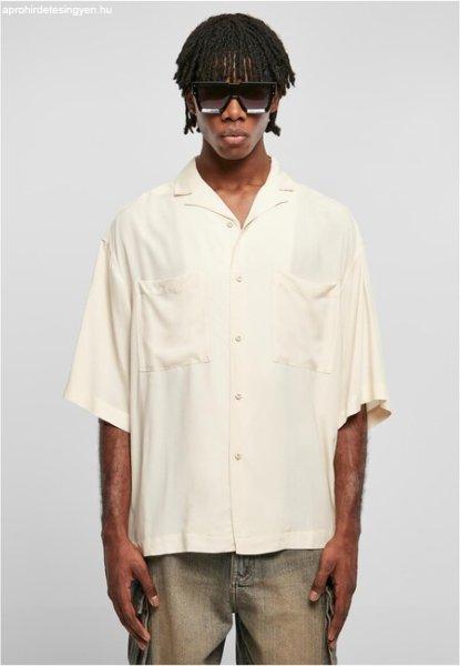 Urban Classics Oversized Resort Shirt whitesand