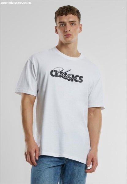 Urban Classics UC Cursive Bold Logo Heavy Oversized Tee white