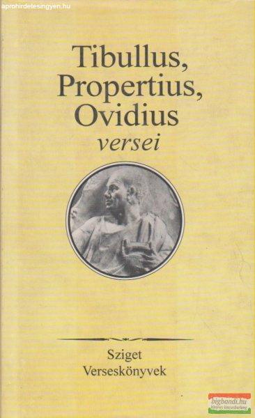 Tibullus, Propertius, Ovidius versei