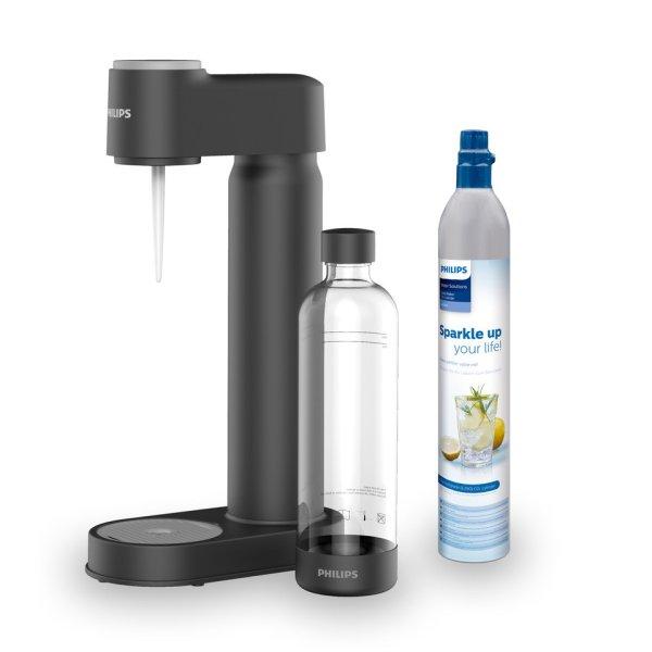 Philips Szódagép Lite ADD4901 s CO2 palackkal fekete ADD4901BK