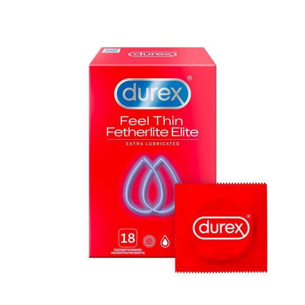 Durex Óvszer Feel Thin Extra Lubricated 12 db