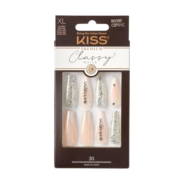 KISS Öntapadó körmök Classy Nails Premium- Sophisticated 30
db