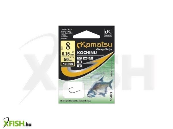 Kamatsu Kochinu Bream Előkötött Feeder Horog Lapkás Black Nickel 50 Cm 0,14
mm 12 Blnf 10 db/csomag