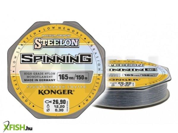 Konger Steelon Spin Fc Monofil Pergető Zsinór 150m 0,22mm 7,1Kg