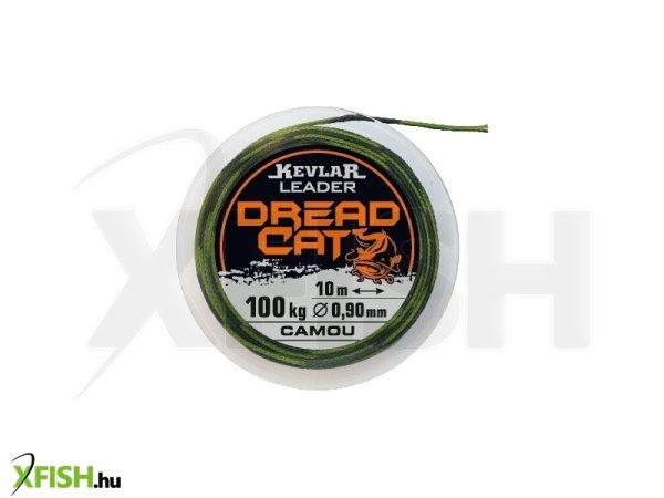 Dread Cat Kevlar Rigging Line Camou Harcsázó Előkezsinór 10m 1.24mm 150Kg