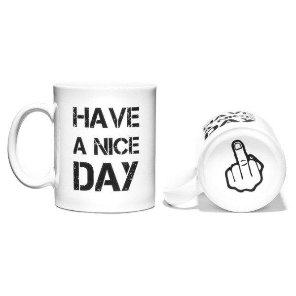 Have a nice day bögre - fehér