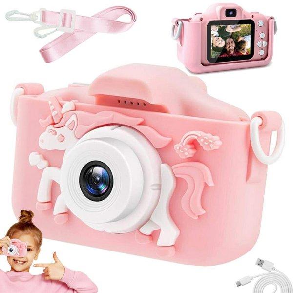 Digitális fényképezőgép gyerekeknek - rózsaszín unikornis