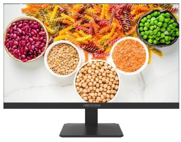 Hikvision DS-D5024F2-1P2 23.8" LED monitor, 178°/178° betekintési szög,
Full HD felbontás, 24/7 működés