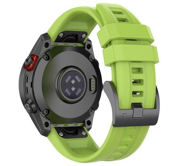 Pótszíj (egyedi méret, 22mm, szilikon, QuickFit csatlakozás) VILÁGOSZÖLD
Garmin Fenix 7, Garmin Fenix 6, Garmin Fenix 5, Garmin Epix (Gen2), Garmin Fenix
3, Garmin Fenix 3 HR, Garmin Fenix 6 Pro, Garmin Fenix 6 Pro Solar, Garmin Fenix
6 Sapphi