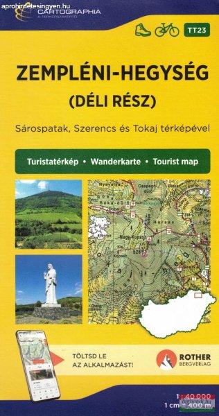 Zempléni-hegység (déli rész) turistatérkép [TT23]