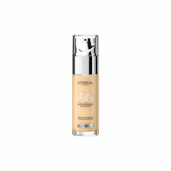 L´Oréal Paris Egységesítő és javító
smink True Match (Super-Blendable Foundation) 30 ml 10.N