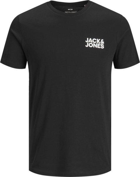 Jack&Jones Férfi póló JJECORP 12151955 Black Slim S