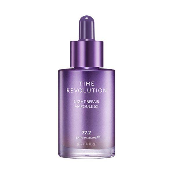 Missha Éjszakai regeneráló arcszérum Time Revolution (Night
Repair Ampoule 5x) 50 ml