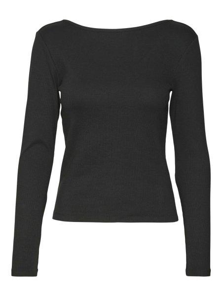 Vero Moda Női póló VMCHLOE Tight Fit 10314406 Black XXL