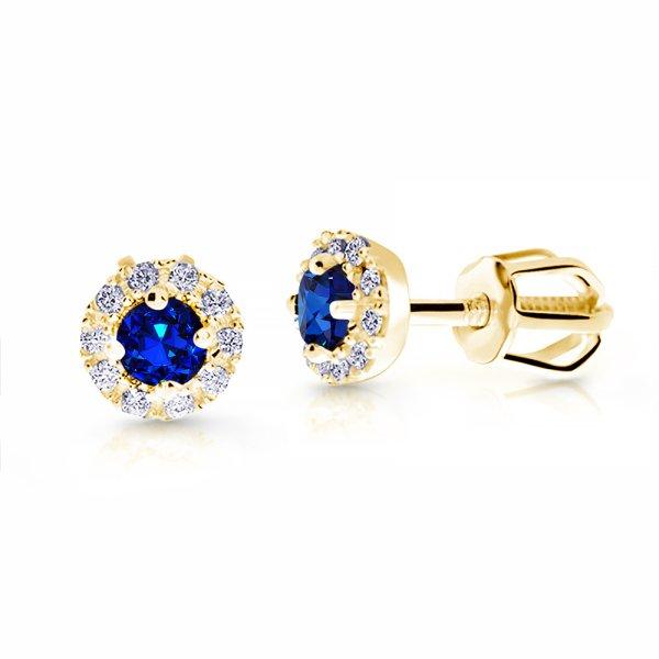Cutie Jewellery Bájos arany fülbevaló kék cirkónium
kövekkel Z9002-3100-30-60-X-1
