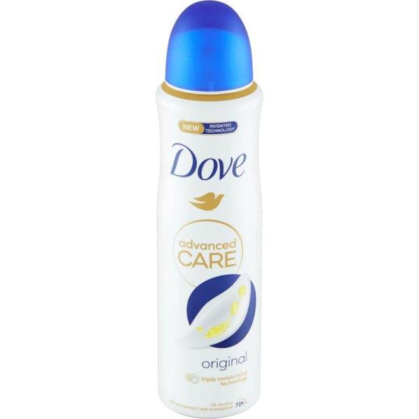 Dove Izzadásgátló spray Advanced Care Original (Anti-Perspirant)
150 ml