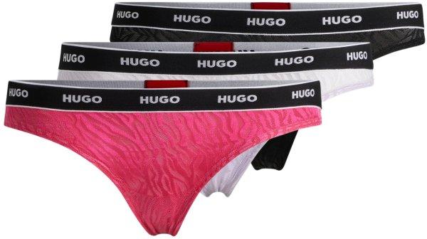 Hugo Boss 3 PACK - női tanga HUGO 50523829-960 L