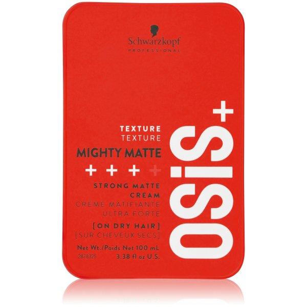 Schwarzkopf Professional Erősen matt hajkrém OSiS Mighty Matte
(Strong Matte Cream) 100 ml