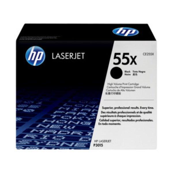 HP CE255X Toner FEKETE 12.500 oldal kapacitás No.55X