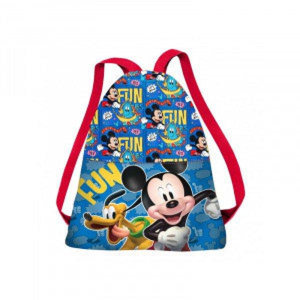 Mickey mouse zsinóros hátizsák 04505