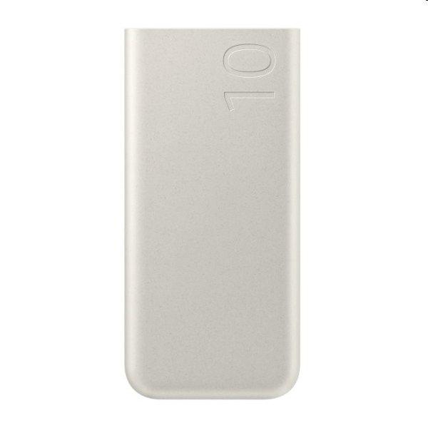 PowerBank Samsung 10000 mAh (25W), beige kivitel