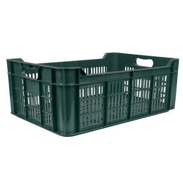 Crate M20, 48 liters, max. 20 kg, 600x400x215 cm, perforated, PE