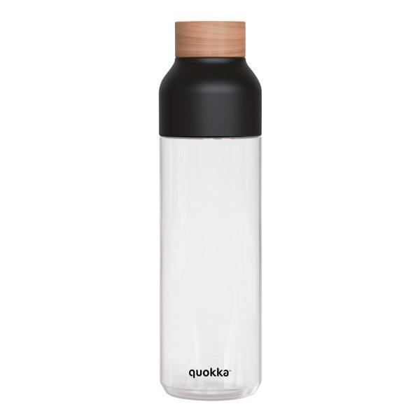 BPA mentes műanyag kulacs Ice Black 840ml - Quokka