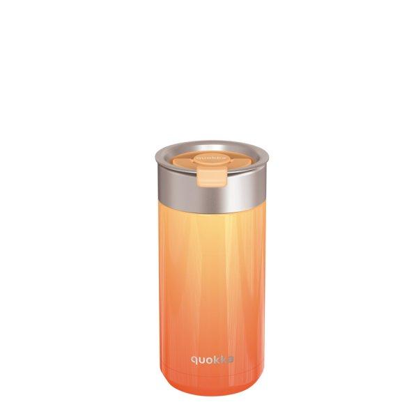 Boost kávés/teás pohár szűrővel 400ml - Apricot Orange - Quokka