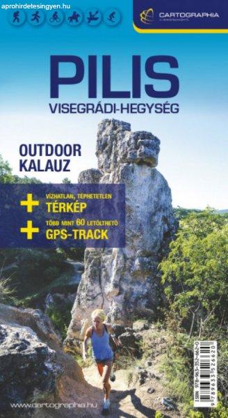 Pilis, Visegrádi-hegység 4in1 outdoor kalauz + turista- kerékpáros- és
lovas térkép - 1:40 000