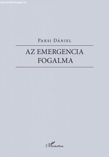 Paksi Dániel - Az emergencia fogalma