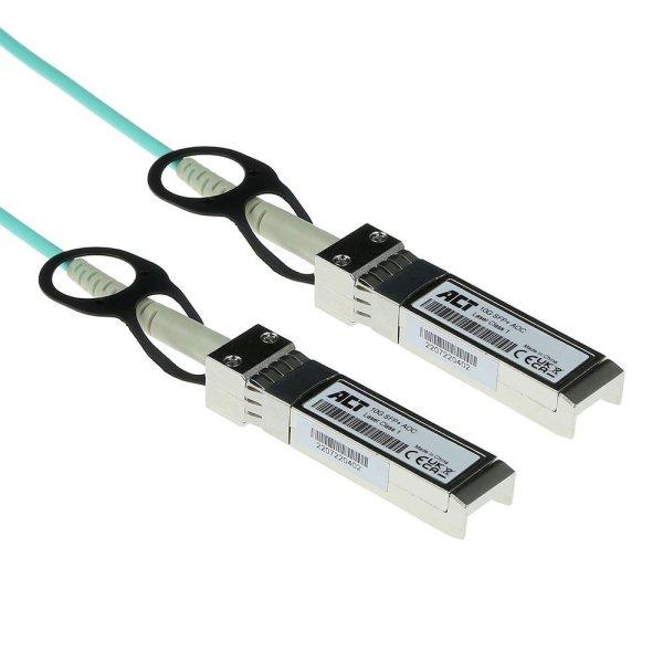 ACT SFP+ - SFP+ Active AOC Twinax Cable coded for Cisco (SFP-10G-AOC10M) 10m