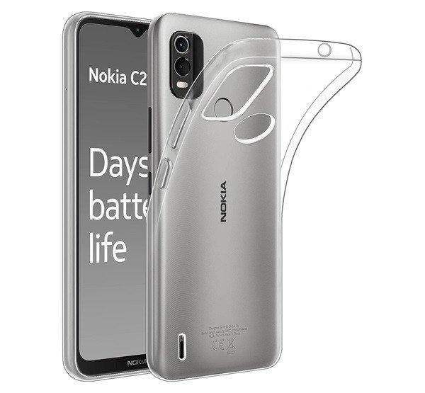 Szilikon telefonvédő (ultravékony) ÁTLÁTSZÓ Nokia C21 Plus