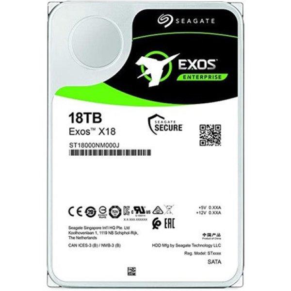 Seagate Exos X18 18TB 7200rpm 256MB SATA3 3,5" HDD
